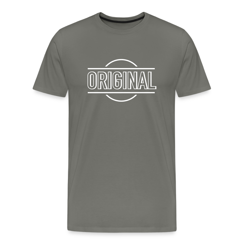 Men's Premium T-Shirt - asphalt gray