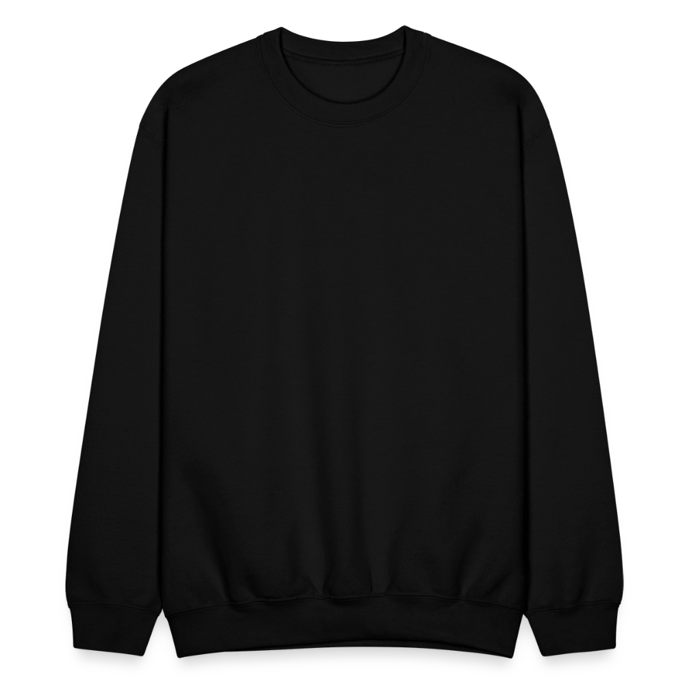 Men's Printed Crewneck Sweatshirt - black