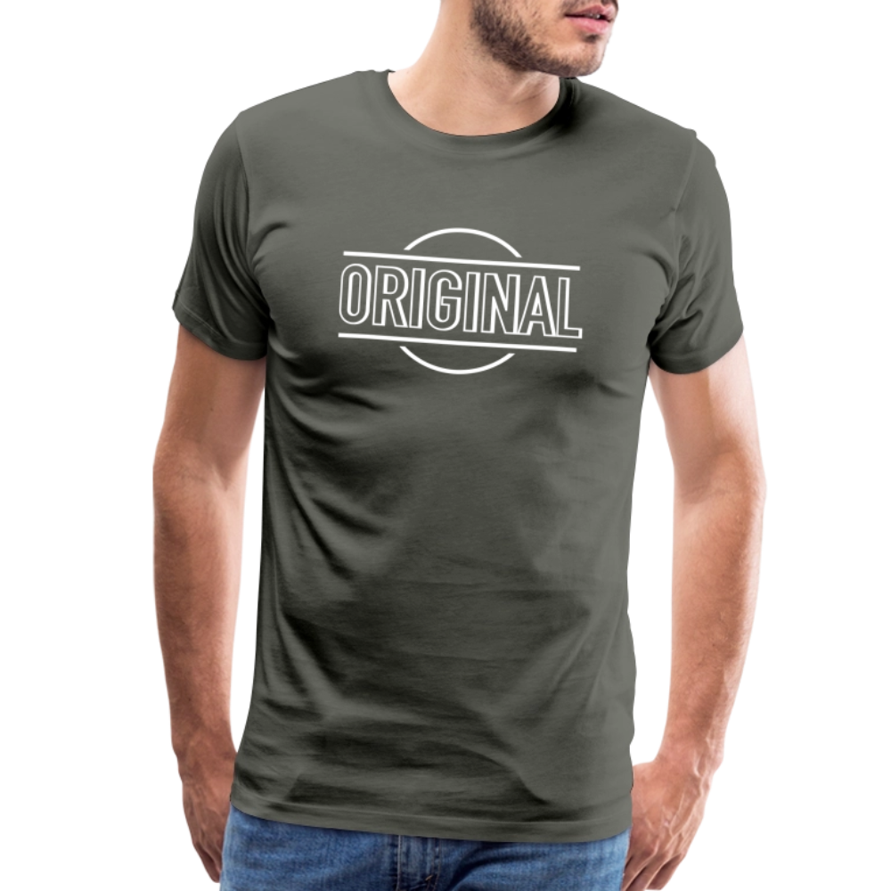 Men's Premium T-Shirt - asphalt gray
