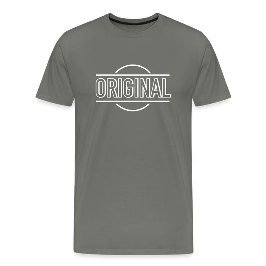Men's Premium T-Shirt - asphalt gray