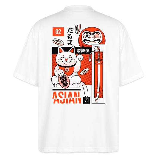 Oversized T-Shirt - Eco-Friendly Tees - white