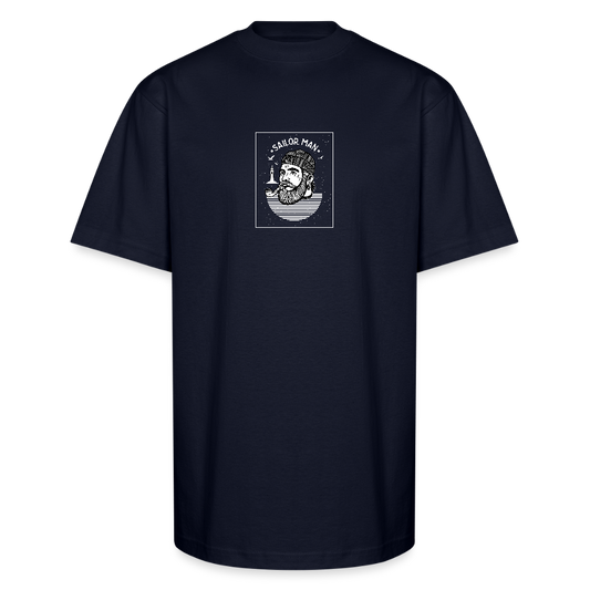 Oversized Heavyweight T-Shirt - navy