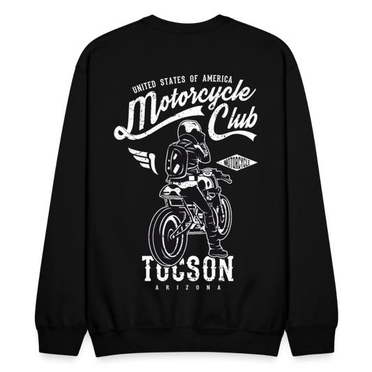 Men's Printed Crewneck Sweatshirt - black