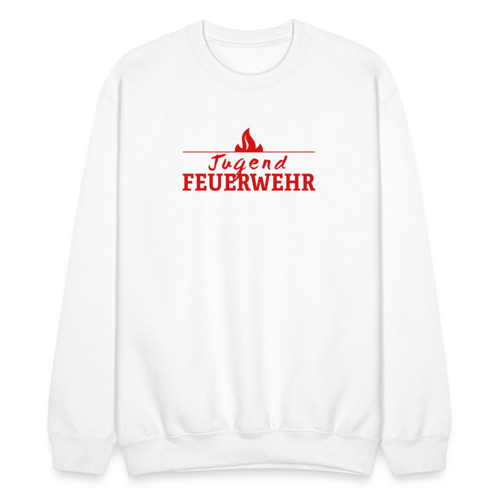 Men's Printed Crewneck Sweatshirt - white