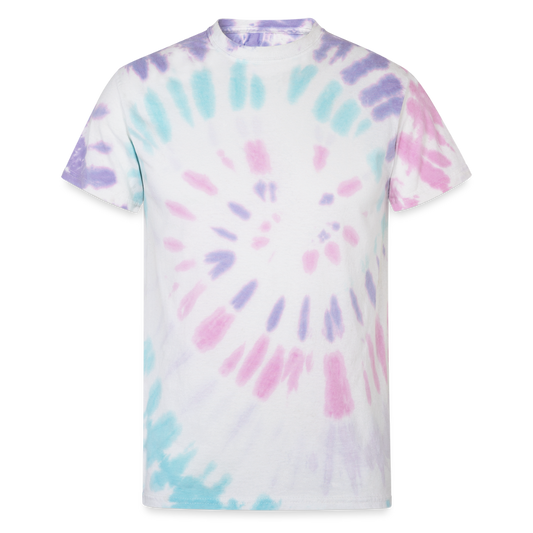 Men Tie Dye T-Shirt - Pastel Spiral