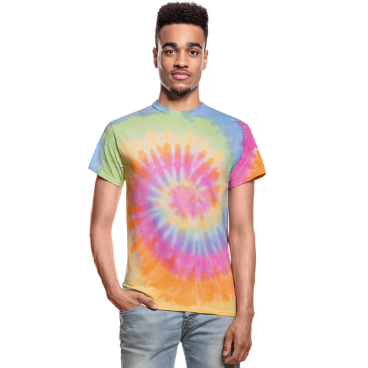 Men Tie Dye T-Shirt - rainbow
